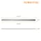 Powertec 13 in. HSS Planer Blades Replacement for Ryobi AC8630 AP1301, 4PK 12826DD - alternate 2